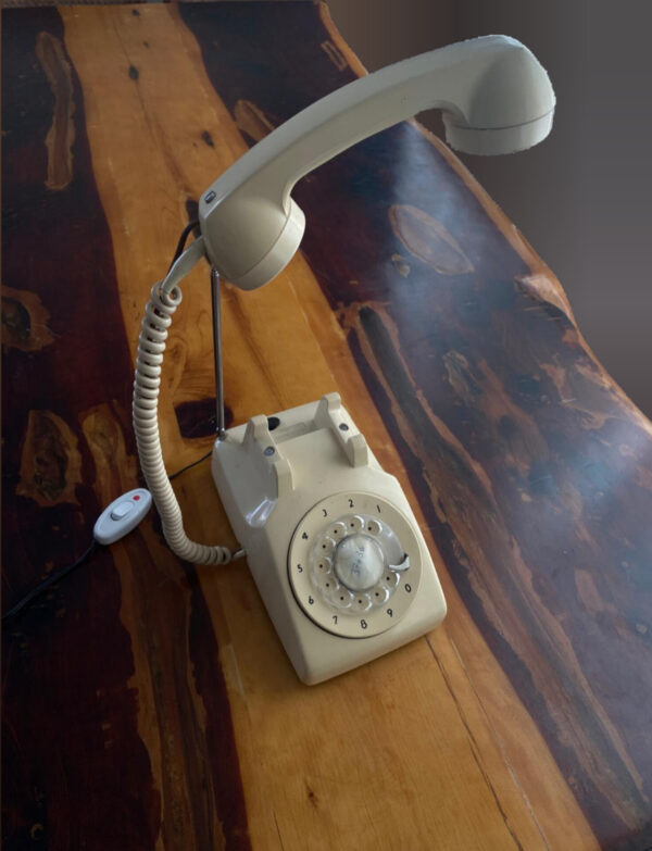 Çevirmeli Telefon - Masa Lambası - FM Radyo - Görsel 2